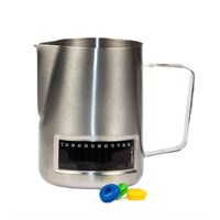 Питчер для молока 480 мл,с индикатором температуры, P.L. Proff Coffee 30000024