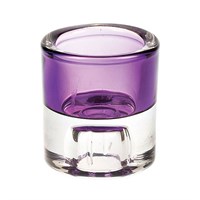 Подсвечник фиолетовый d 5,9 см, h 6,5 см, P.L. - BarWare 73024152
