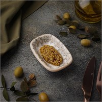 Салатник,блюдо для закусок 10 cм (10*6.5 см),фарфор,серия "Oliva", By Bone 81222831