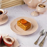 Тарелка 21 см, фарфор,серия "Aristocrat-Peach Tea", Noble 81222237
