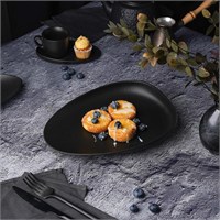 Тарелка  Black Raw Steller 26,5*20*4,5 см, P.L. Proff Cuisine 81223131