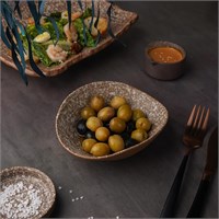 Блюдо 16*14*5,2 см, Brown Taiga Untouched, P.L. Proff Cuisine 81223242