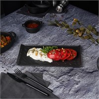 Блюдо для подачи  Black Raw Steller 29,5*15*1,6 см, P.L. Proff Cuisine 81223452