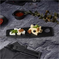 Блюдо для подачи  Black Raw Steller 32,5*10*1,3 см, P.L. Proff Cuisine 81223484