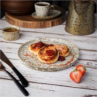 Тарелка с бортом d=21 h=1.5 см "Brown Spider Silk" / "Stockholm" P.L.-ProffCuisine 81223917