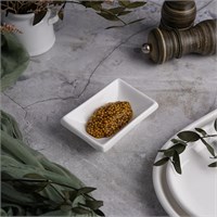 Соусник 9.5*6.5*2.8 см, 60мл, фарфор, P.L. Proff Cuisine 81229562