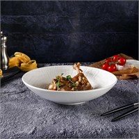 Тарелка для салата d=24см, h=5,7cм, 1000 мл, серия "White Raw Wood"  P.L. - ProffCuisine 81229856