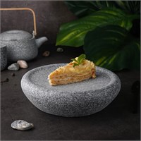 Блюдо для подачи  d=23,5 см, h=6,5 см, Stone Untouched Taiga, P.L. Proff Cuisine 81221870