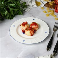 Тарелка десертная 21 см,коллекция "Blue Flower"  P.L. Proff Cuisine 81222026
