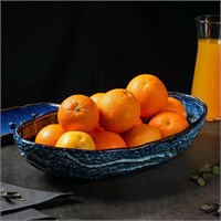 Блюдо 4 л,  45*27 см, фарфор,серия "Aqua Blue",  P.L. - Proff Cuisine 81222084