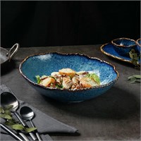 Салатник овальный 25,5*20*6,5 см, 1,150 мл, фарфор,серия "Aqua Blue" P.L. 81222286