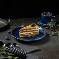 Тарелка  d=21,3см, h=3 см, фарфор,серия "Aqua Blue" P.L. 81222293