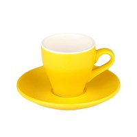 Кофейная пара Barista (Бариста) 80 мл,желтый-матовый цвет, P.L. 81280264
