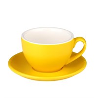 Кофейно-чайная пара Barista (Бариста) 200 мл,желтый-матовый цвет, P.L. 81280270