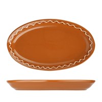 Селедочница,овальное блюдо 25,5*15 см, "Псковская",керамика, Россия 81222882
