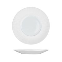 Тарелка мелкая d=21см, h=2.4см, фарфор,серия "Frost White-Marine Moon",  P.L. - Proff Cuisine 81233125