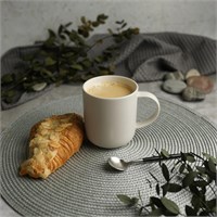 Кружка  350 мл,фарфор "NOBLE" серия "Fine Plus-Light Grey" 81229606