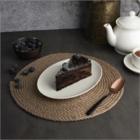 Блюдо овальное 21*15,2 м, h=2см, фарфор "NOBLE" серия "Fine Plus" 81222604