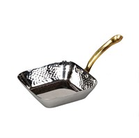 Сковородка порционная с ручкой 12,7*3,5 см, 350 мл, нержавейка, P.L. Proff Cuisine 81241047