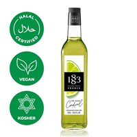 Сироп 1883 Maison Routin Сироп из Лайма и Желтого Лимона  (Lime Juice Cordial), 0.7 л, стекло 81233016