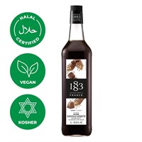 Сироп 1883 Maison Routin Шоколадный батончик (Chocolate-Hazelnut Bar), 1 л, стекло 81233021