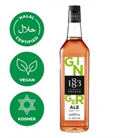 Сироп 1883 Maison Routin Имбирный Эль (Ginger Ale), 1 л, стекло 81233025