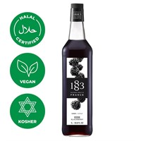 Сироп 1883 Maison Routin Ежевика (Blackberry), 1 л, стекло 81230053