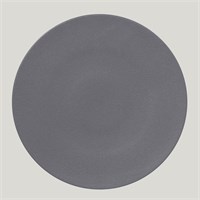 Тарелка RAK Porcelain NeoFusion Stone круглая плоская 29 см (серый цвет) 81220781