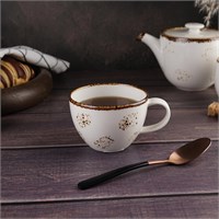 Чашка чайная 250 мл, фарфор "NOBLE" серия "Grace" 81221689