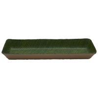 Блюдо (GN 2/4) меламин  53*16.2*6.5см  P.L. Green Banana Leaf 81290154