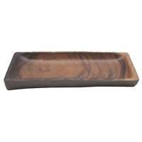 Блюдо,поднос меламиновый 41*18см, h=4см  P.L.African Wood 81290174