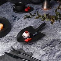 Блюдо "Лопата" 24*13*4 см, черный цвет фарфора, P.L. Proff Cuisine 81221798