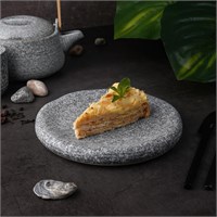 Блюдо d=21 см, h-2,7 см, Stone Untouched Taiga, P.L. Proff Cuisine 81221843