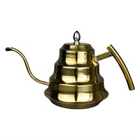 Кофейник с ситом 1200 мл, нерж. сталь,цвет-золото, P.L. Proff Coffee 81221830