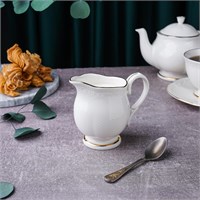 Молочник 200 мл, фарфор, "Aristocrat-Gold". Noble 81229764