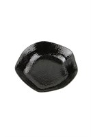 Салатник с волнообразным краем d 17 см h 4 см 415 мл фарфор цвет черный
