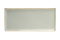 Блюдо прямоугольное 35х16 см фарфор цвет серый Seasons