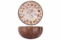 Чаша декоративная  BROWN PEARL D14CM 5956007