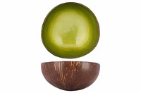 Чаша декоративная  METTALLIC LIME GREEN PAINTD14CM 5956034