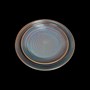 Тарелка мелкая без бортов 9" 225 мм, сине-коричневый «Corone Terra» фк1508