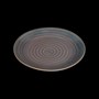 ТАРЕЛКА мелкая без бортов 11" 280мм, сине-коричневый "Corone Terra" фк1507