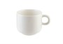 Чашка  80 мл. кофейная d=58 мм. h=50 мм. Белый (блюдце 68294,52381), форма Хюгге Bonna /1/6/1776/ 68410