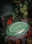 Блюдо овальное 37,5х26,3 см h 3 см, Cabbage CDF CB10