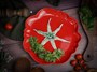 Тарелка d 28 см h 2,8 см, Tomato CDF TM03