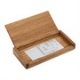 КОРОБКА для счетов 210х100х30 мм с крышкой дуб, цвет натуральный 6165