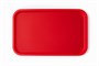 Поднос 52,5*32,5 см. красный поверхность шагрень (163) MGprof /1/10/ 28408