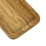 ПОДНОС прямоугольный 240х120мм дуб, цвет натуральный 5685