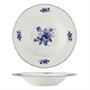 Тарелка глубокая для супа 23 см, 350 мл, коллекция "Blue Flower"  P.L. Proff Cuisine - фото 20279360