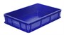 Ящик 600х400х120 мм сплошной, ПЭНД  цвет в ассорт. [704.03.02] 3065