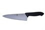 Нож поварской 200/330 мм. Шеф с волн. кромкой, черный антибактер. ручка HoReCa Icel /1/6/ 56119